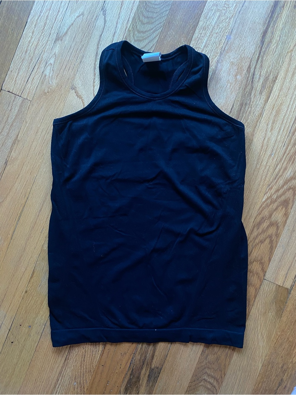 Athleta Girl Black Racerback Tank Top size Large/12